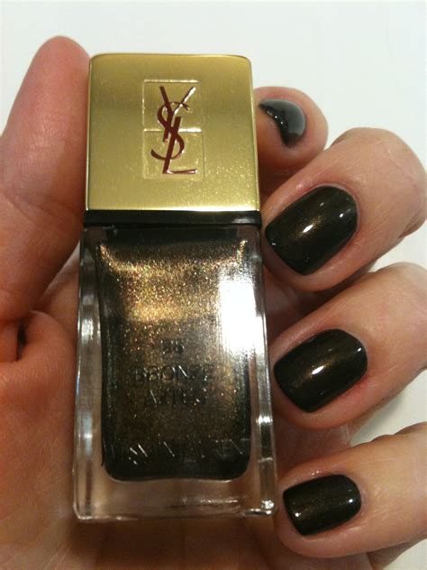 ysl no28 bronze aztec|Yves Saint Laurent Beaute La Laque No28 Bronze Aztec.